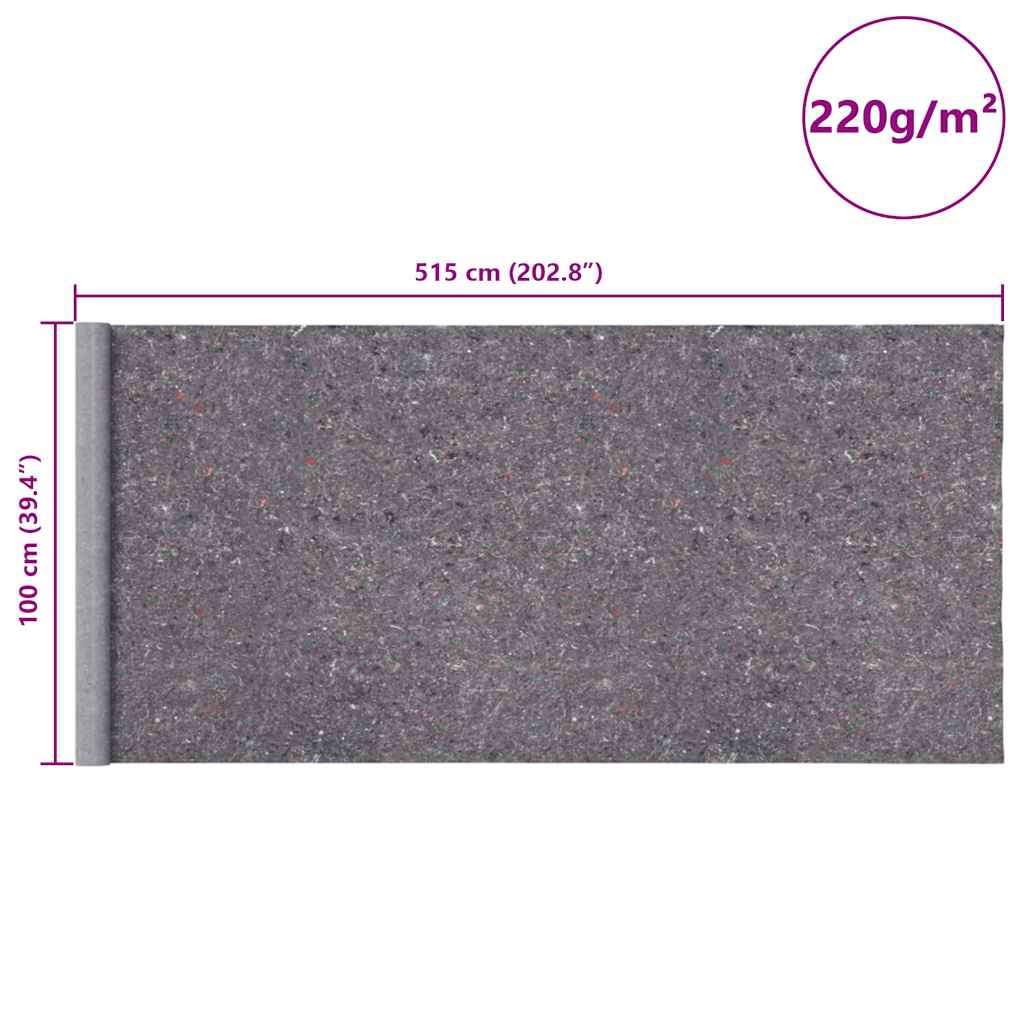Antislip schildersvlies 5 m 220 g/m² grijs is nu te koop bij PeponiXL, paradijselijk wonen!