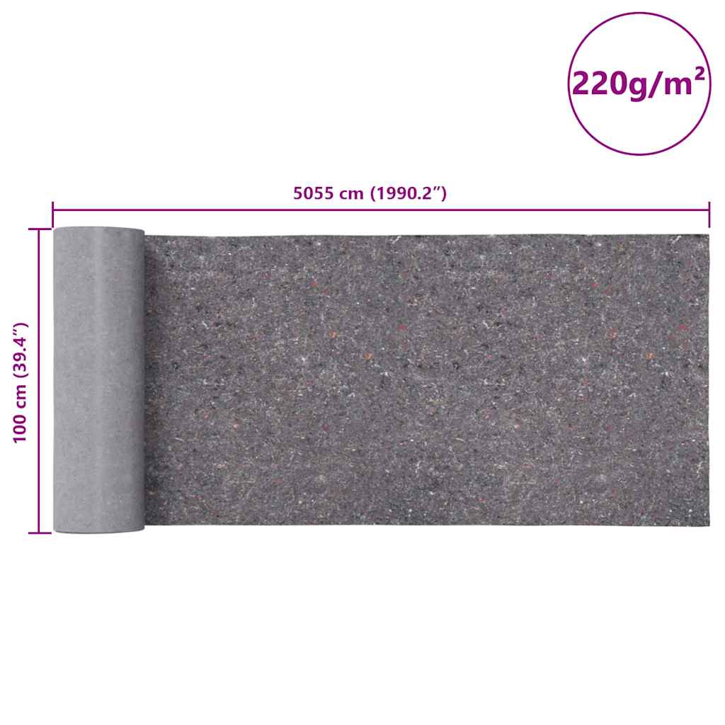 Antislip schildersvlies 50 m 220 g/m² grijs is nu te koop bij PeponiXL, paradijselijk wonen!