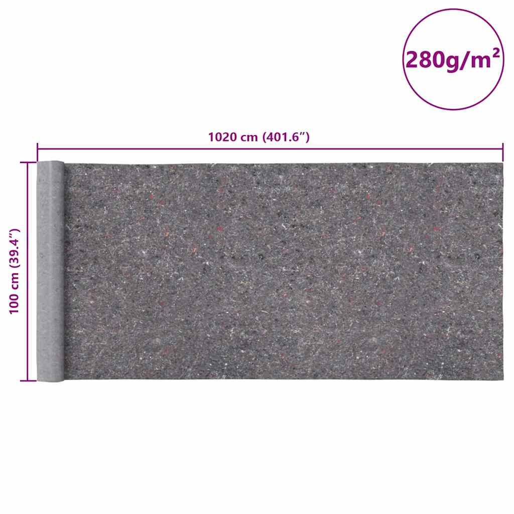 Antislip schildersvlies 10 m 280 g/m² grijs is nu te koop bij PeponiXL, paradijselijk wonen!