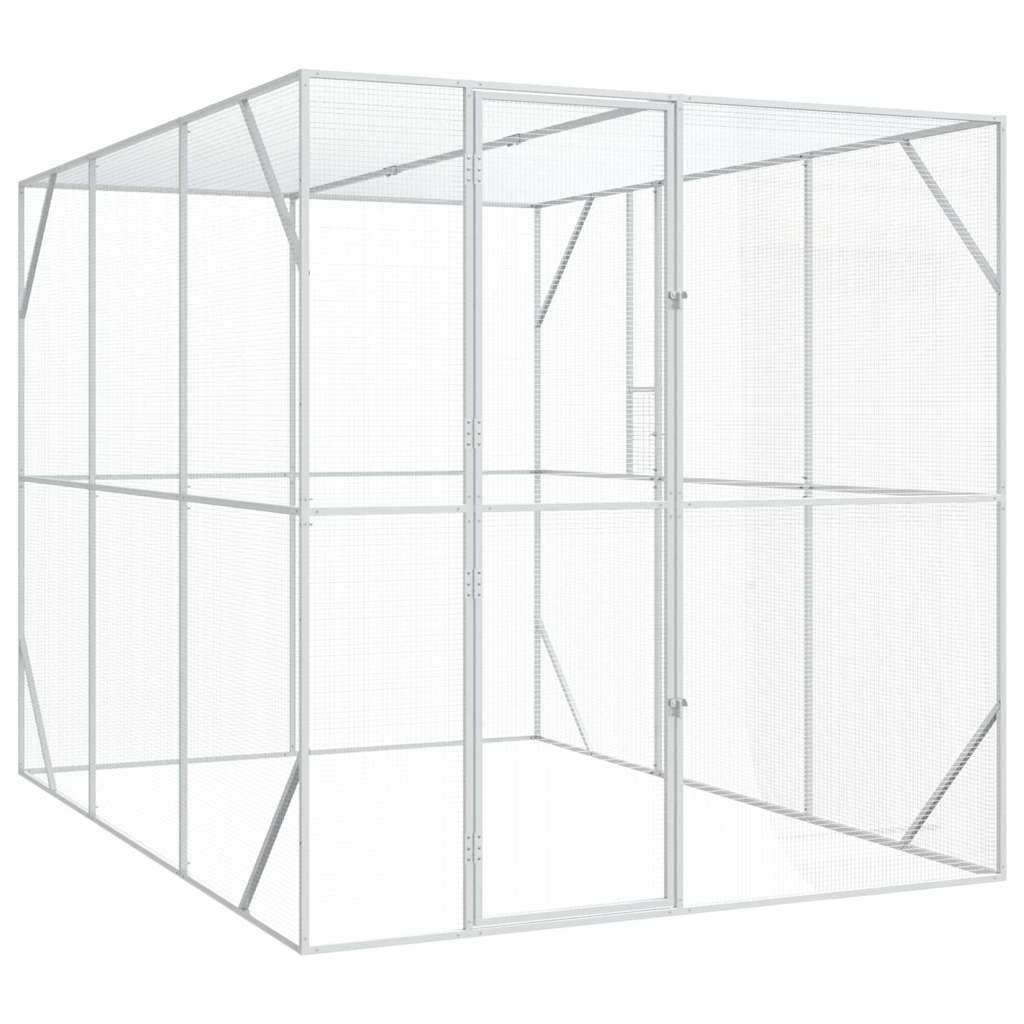 Vogelkooi Antraciet 210 x 304 x 213 cm Gegalvaniseerd staal is nu te koop bij PeponiXL, paradijselijk wonen!