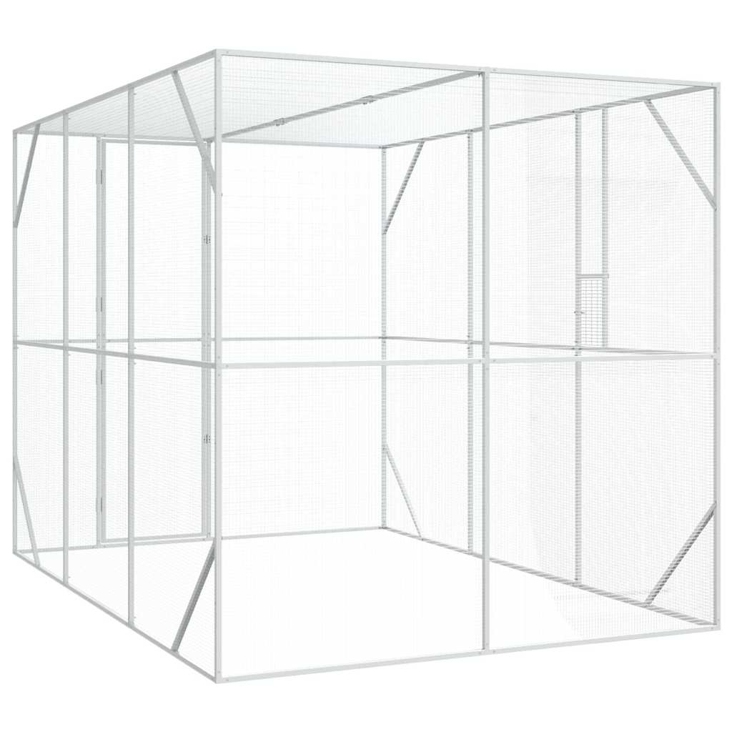 Vogelkooi Antraciet 210 x 304 x 213 cm Gegalvaniseerd staal is nu te koop bij PeponiXL, paradijselijk wonen!