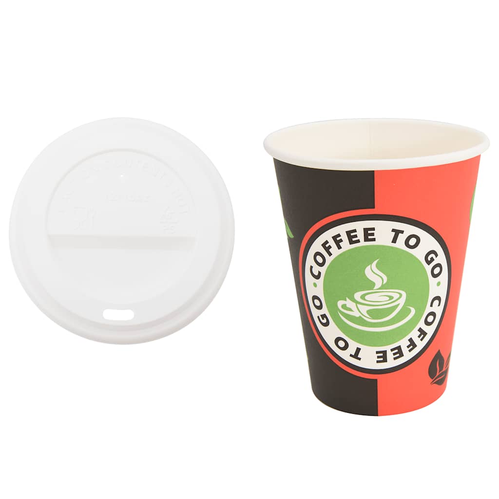Papieren koffiekopjes met deksel 1000 st 4oz 100 ml is nu te koop bij PeponiXL, paradijselijk wonen!