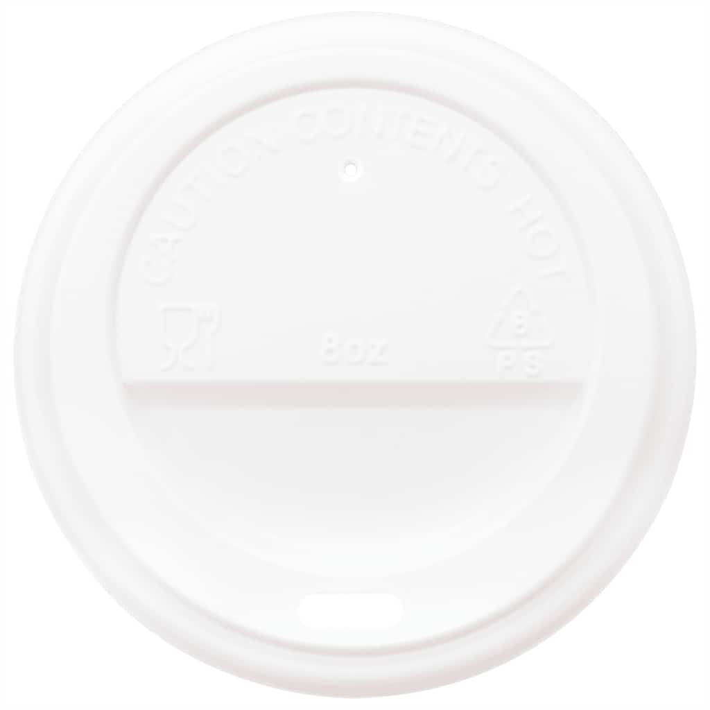 Papieren koffiekopjes met deksel 1000 st 8oz 200 ml is nu te koop bij PeponiXL, paradijselijk wonen!