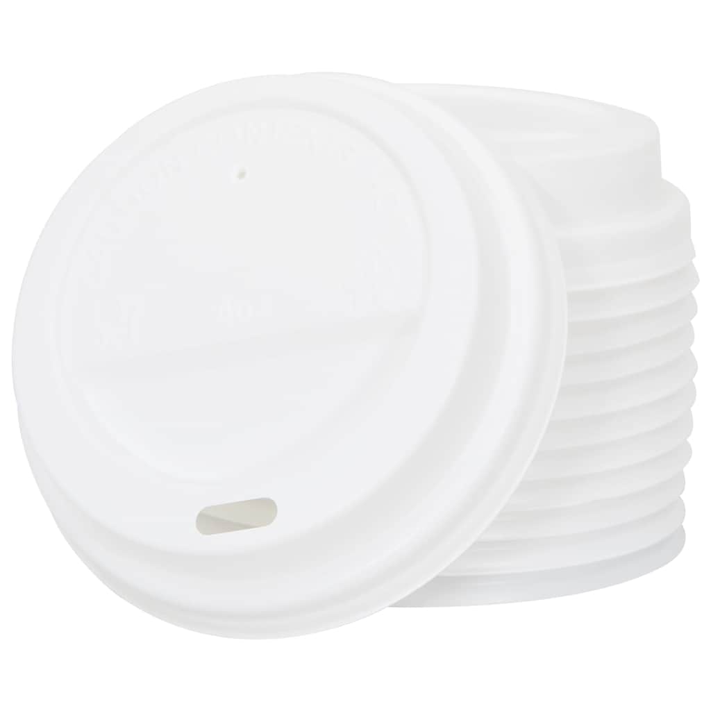 Papieren koffiekopjes met deksel 1000 st 8oz 200 ml is nu te koop bij PeponiXL, paradijselijk wonen!