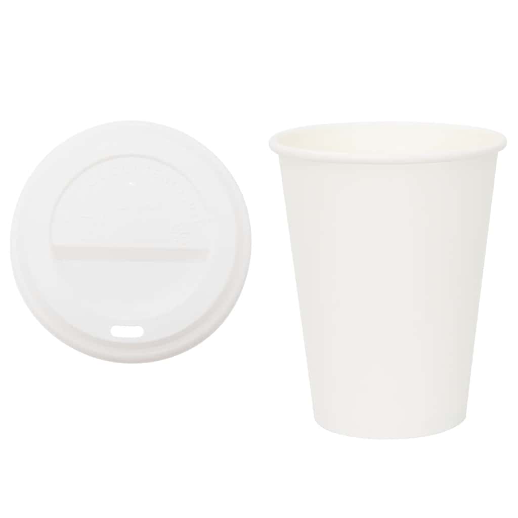 Papieren koffiekopjes met deksel 1000 st 12oz 300 ml is nu te koop bij PeponiXL, paradijselijk wonen!