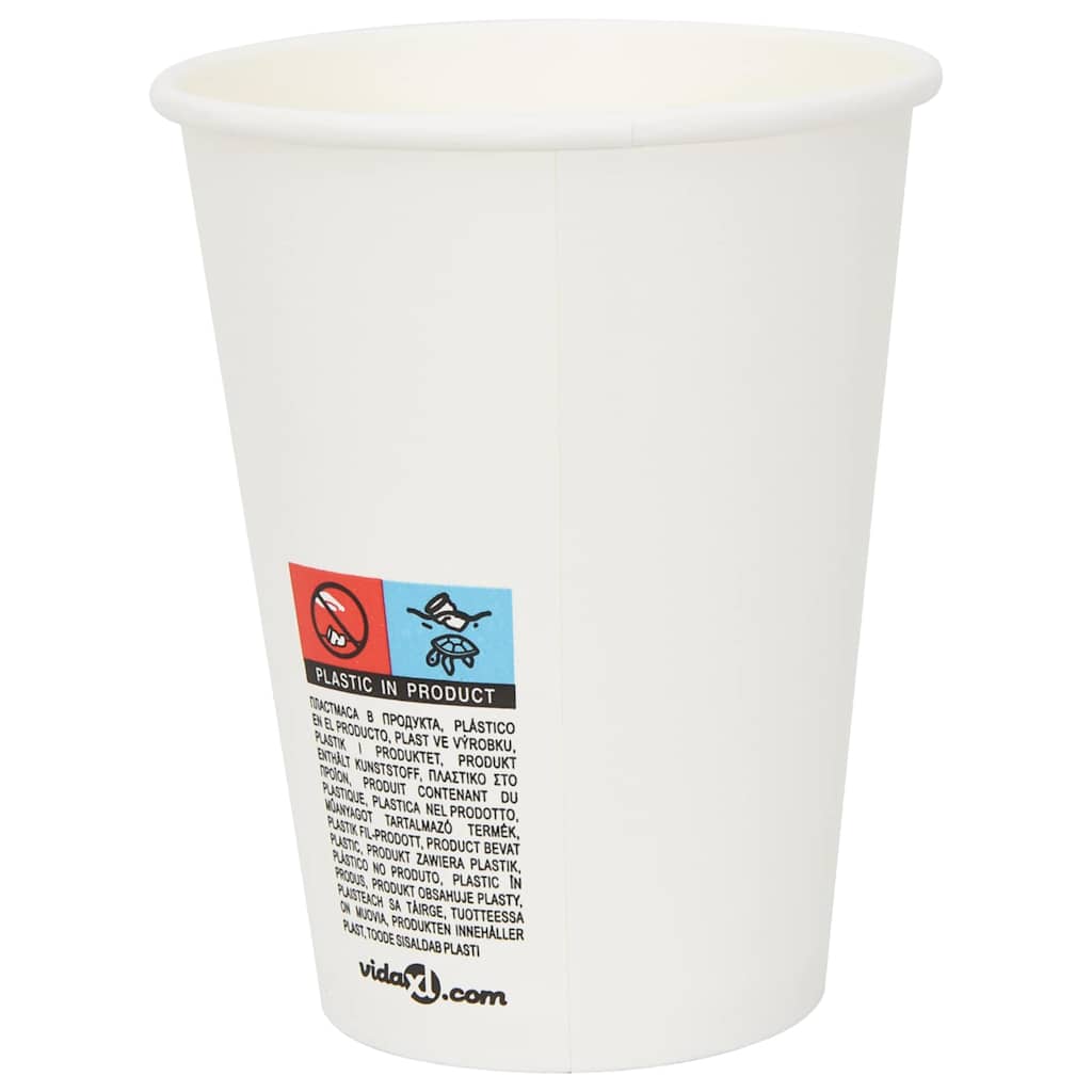 Papieren koffiekopjes met deksel 1000 st 12oz 300 ml is nu te koop bij PeponiXL, paradijselijk wonen!