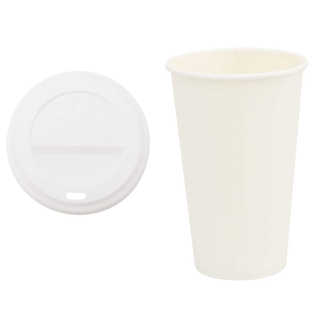 Papieren koffiekopjes met deksel 1000 st 16oz 400 ml is nu te koop bij PeponiXL, paradijselijk wonen!