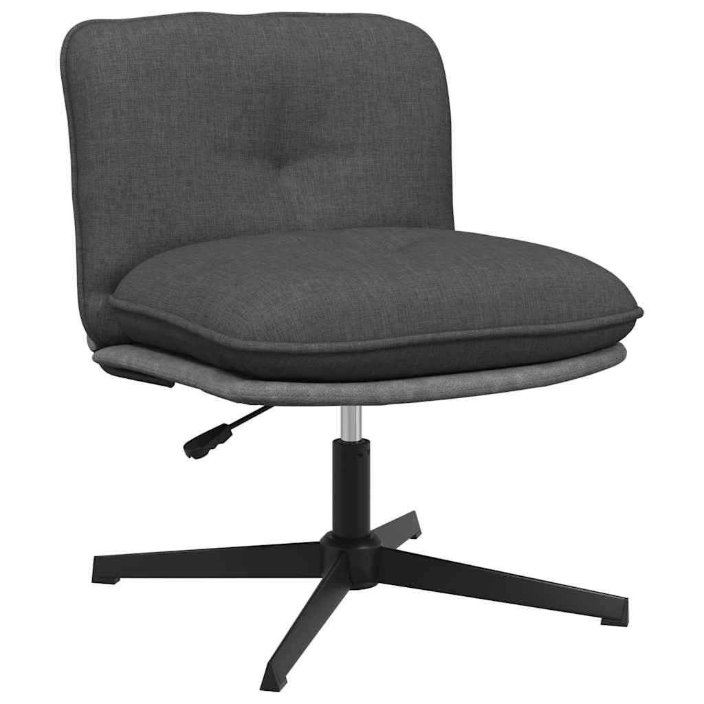 Kantoorstoel draaibaar stof donkergrijs is nu te koop bij PeponiXL, paradijselijk wonen!