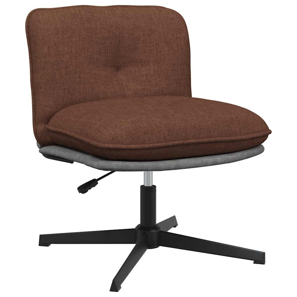 Kantoorstoel draaibaar stof bruin is nu te koop bij PeponiXL, paradijselijk wonen!