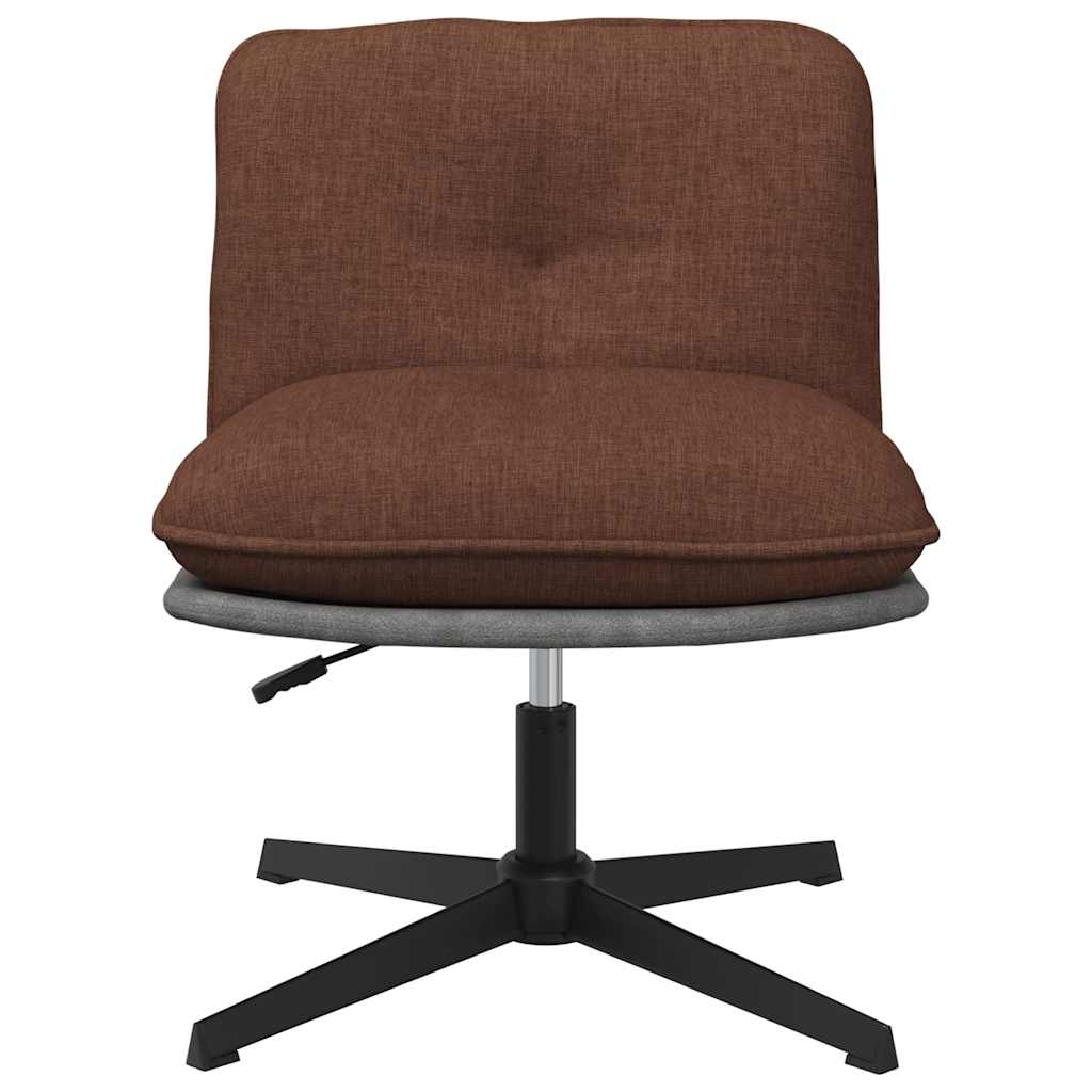 Kantoorstoel draaibaar stof bruin is nu te koop bij PeponiXL, paradijselijk wonen!