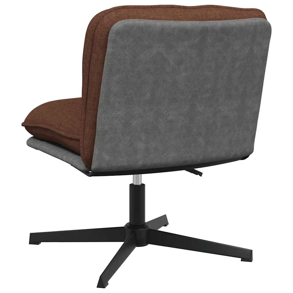 Kantoorstoel draaibaar stof bruin is nu te koop bij PeponiXL, paradijselijk wonen!