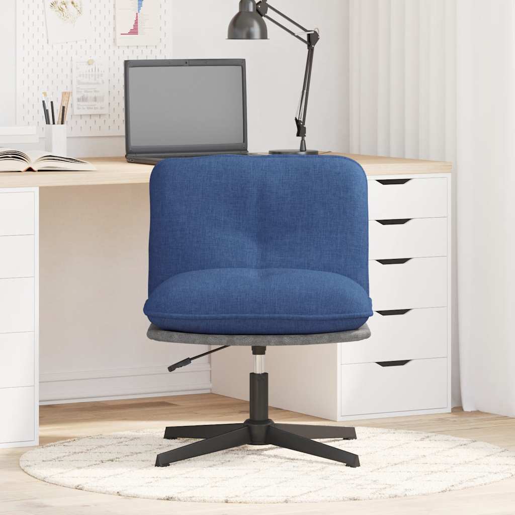 Kantoorstoel draaibaar stof blauw is nu te koop bij PeponiXL, paradijselijk wonen!