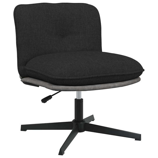 Kantoorstoel draaibaar stof zwart is nu te koop bij PeponiXL, paradijselijk wonen!