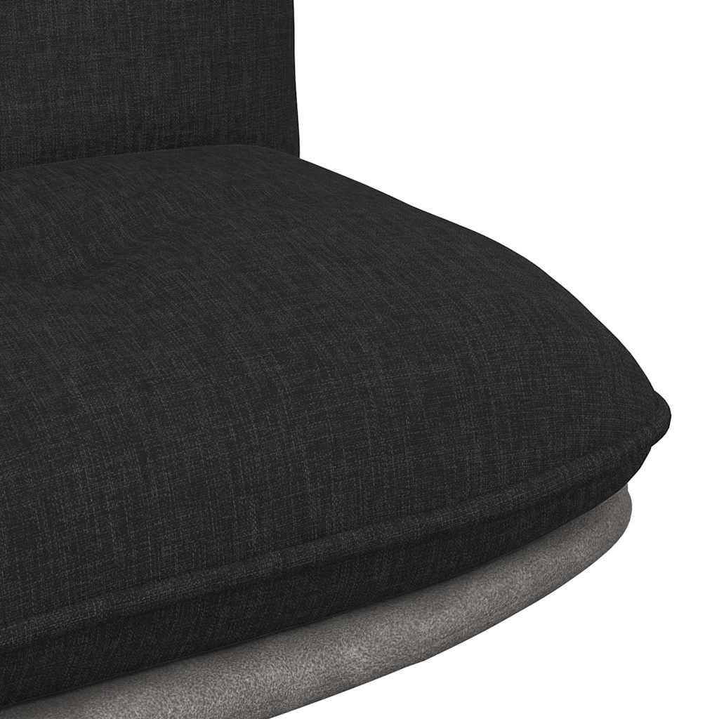 Kantoorstoel draaibaar stof zwart is nu te koop bij PeponiXL, paradijselijk wonen!