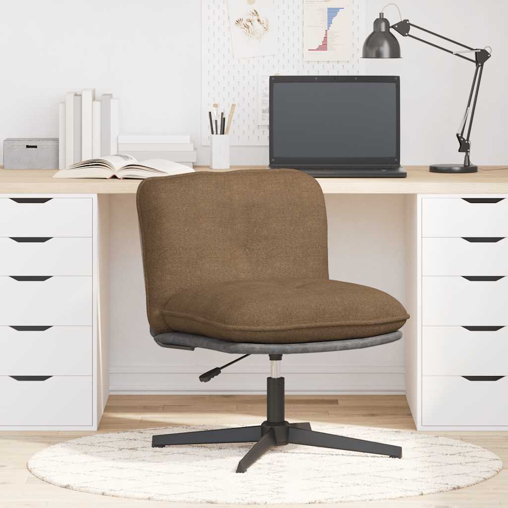 Kantoorstoel draaibaar stof taupe is nu te koop bij PeponiXL, paradijselijk wonen!