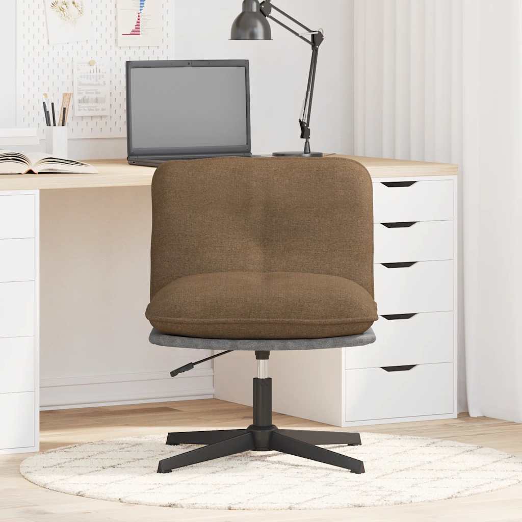 Kantoorstoel draaibaar stof taupe is nu te koop bij PeponiXL, paradijselijk wonen!