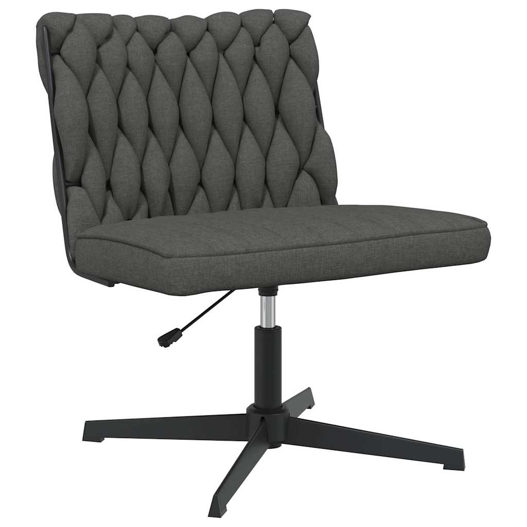Kantoorstoel draaibaar stof donkergrijs is nu te koop bij PeponiXL, paradijselijk wonen!