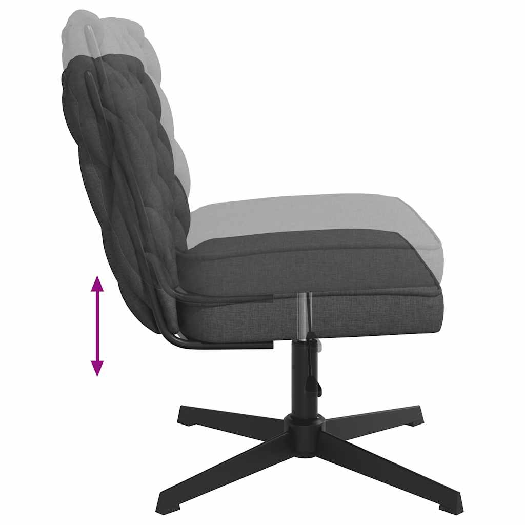 Kantoorstoel draaibaar stof donkergrijs is nu te koop bij PeponiXL, paradijselijk wonen!