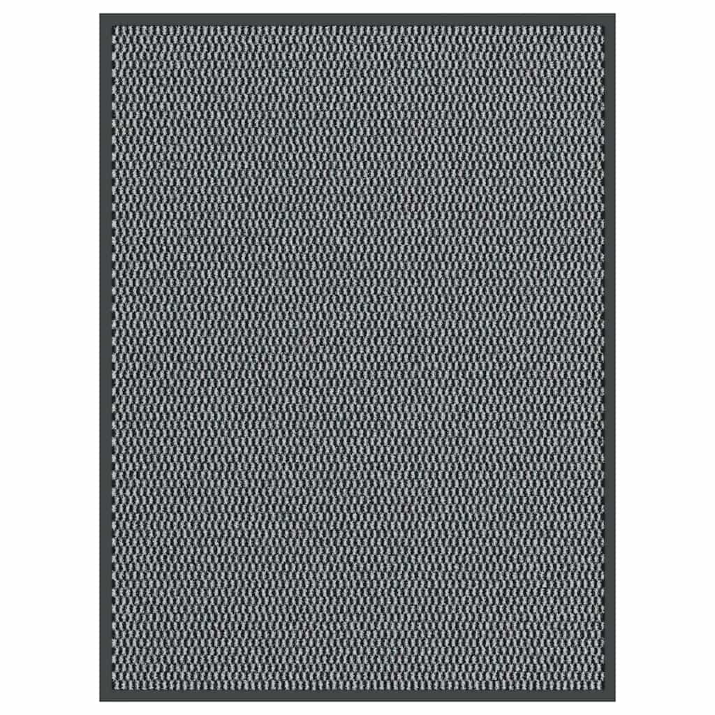 Deurmat 90x120 cm antracietkleurig is nu te koop bij PeponiXL, paradijselijk wonen!