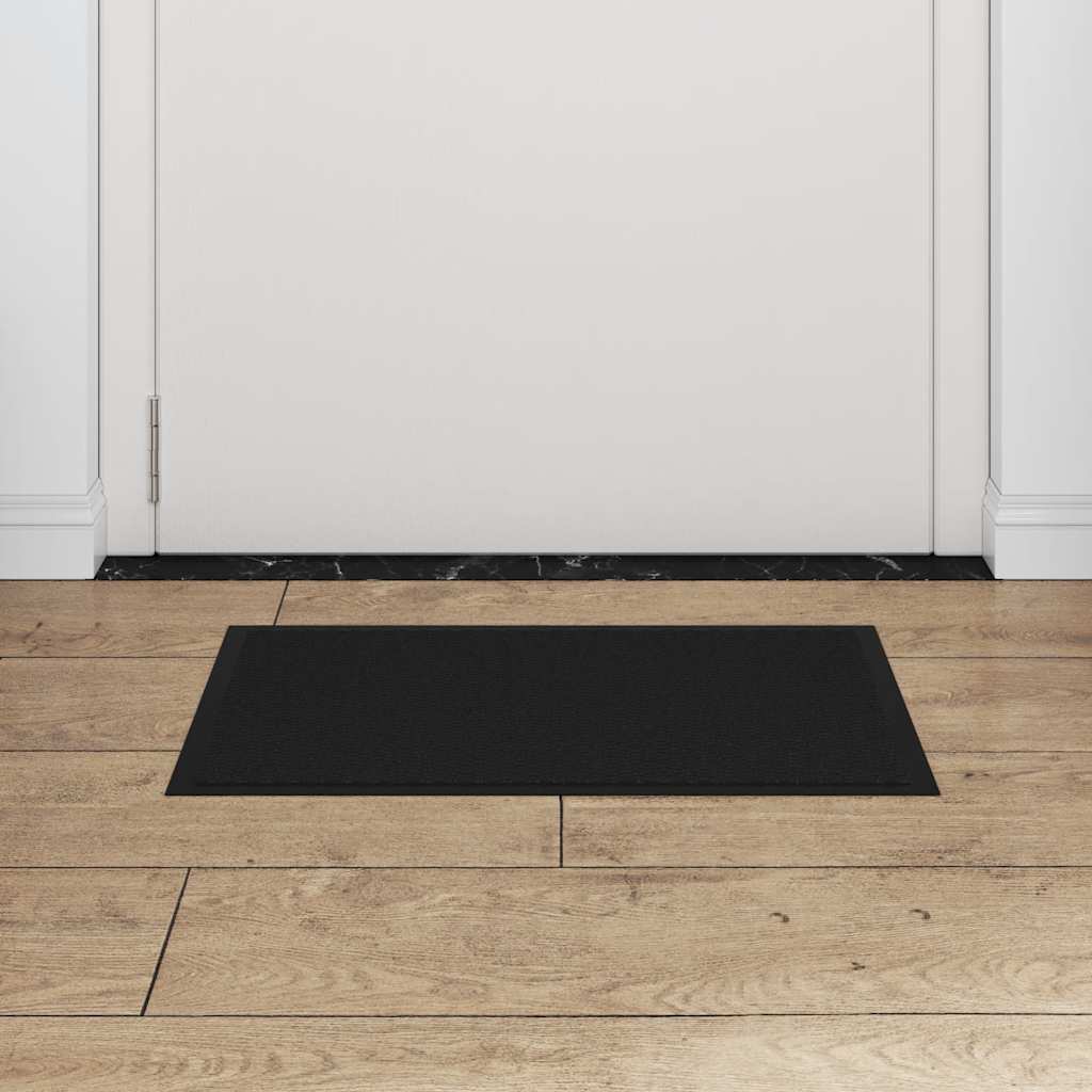 Deurmat 40x60 cm zwart is nu te koop bij PeponiXL, paradijselijk wonen!