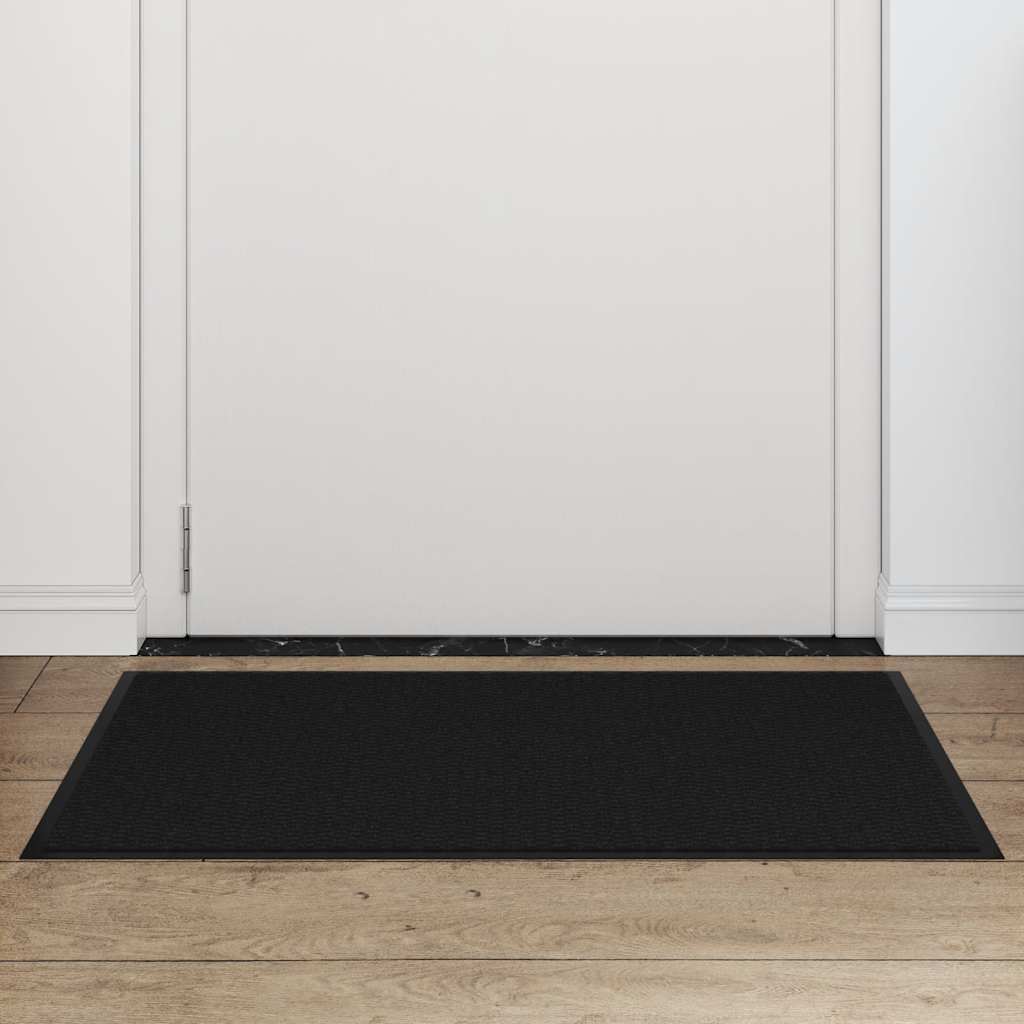 Deurmat 60x90 cm zwart is nu te koop bij PeponiXL, paradijselijk wonen!