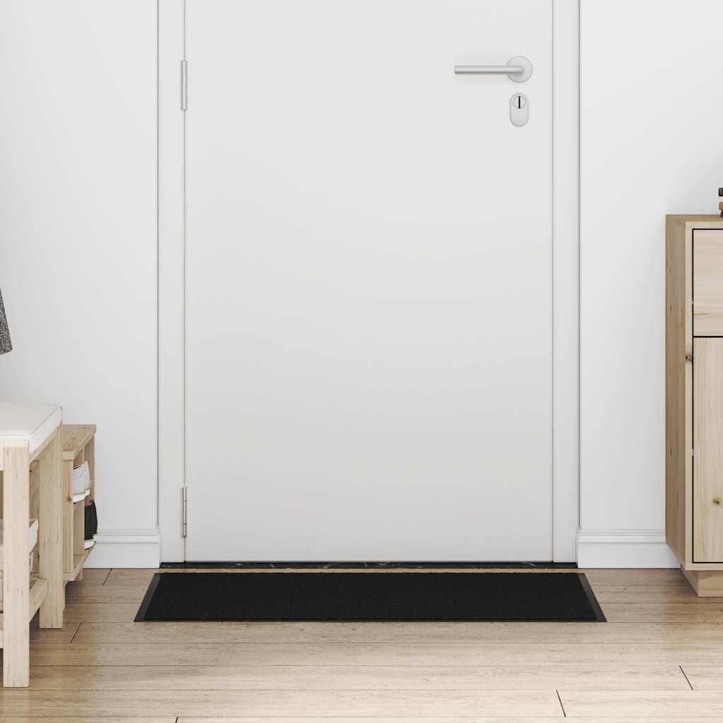 Deurmat 60x90 cm zwart is nu te koop bij PeponiXL, paradijselijk wonen!