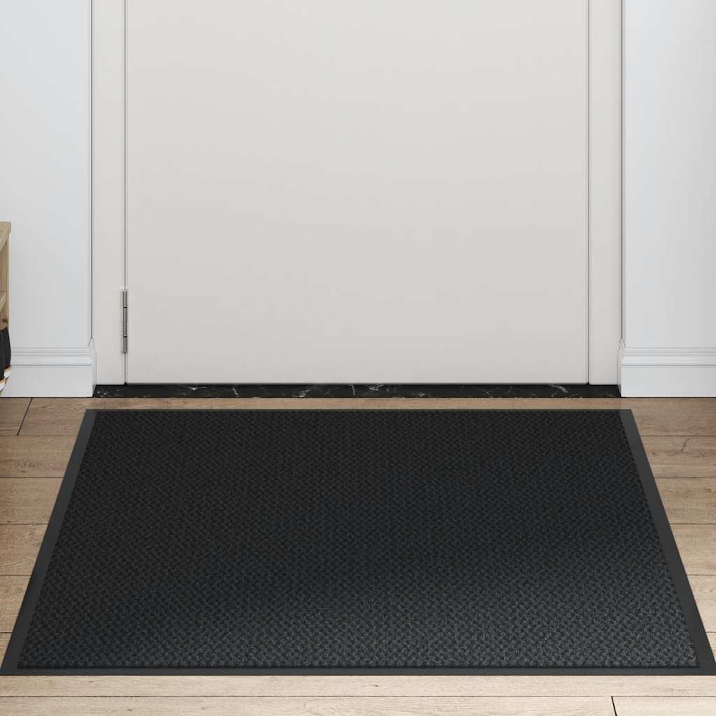 Deurmat 80x120 cm zwart is nu te koop bij PeponiXL, paradijselijk wonen!