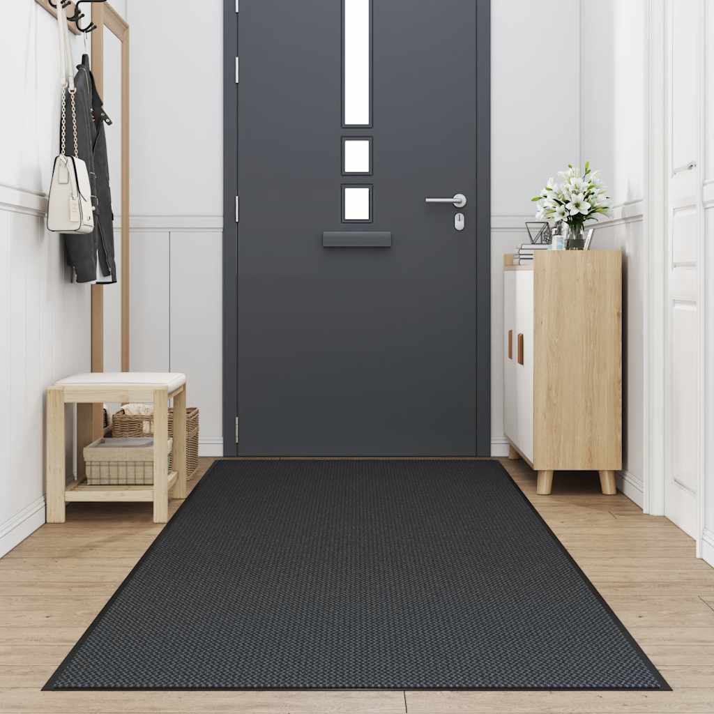 Deurmat 115x500 cm zwart is nu te koop bij PeponiXL, paradijselijk wonen!