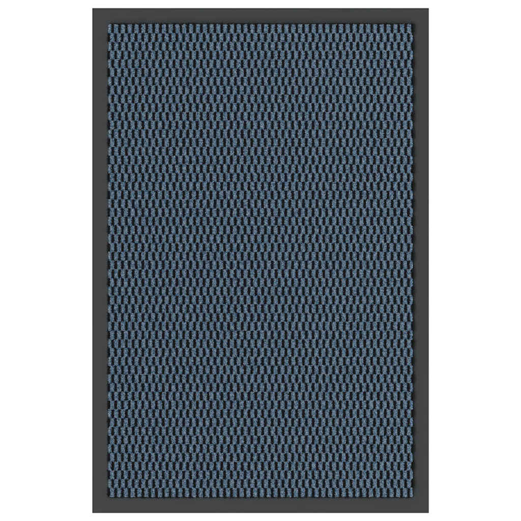 Deurmat 40x60 cm blauw is nu te koop bij PeponiXL, paradijselijk wonen!