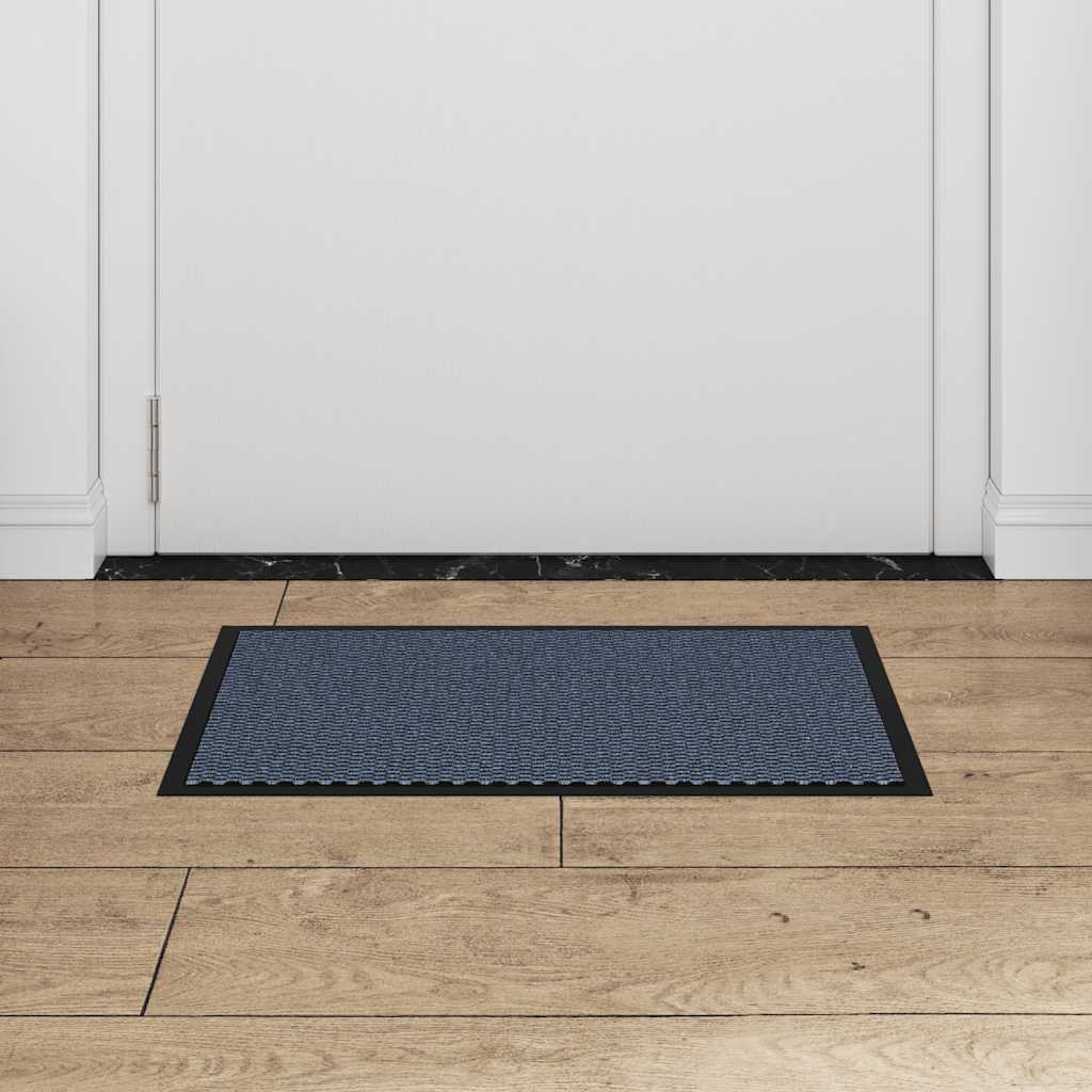 Deurmat 40x60 cm blauw is nu te koop bij PeponiXL, paradijselijk wonen!