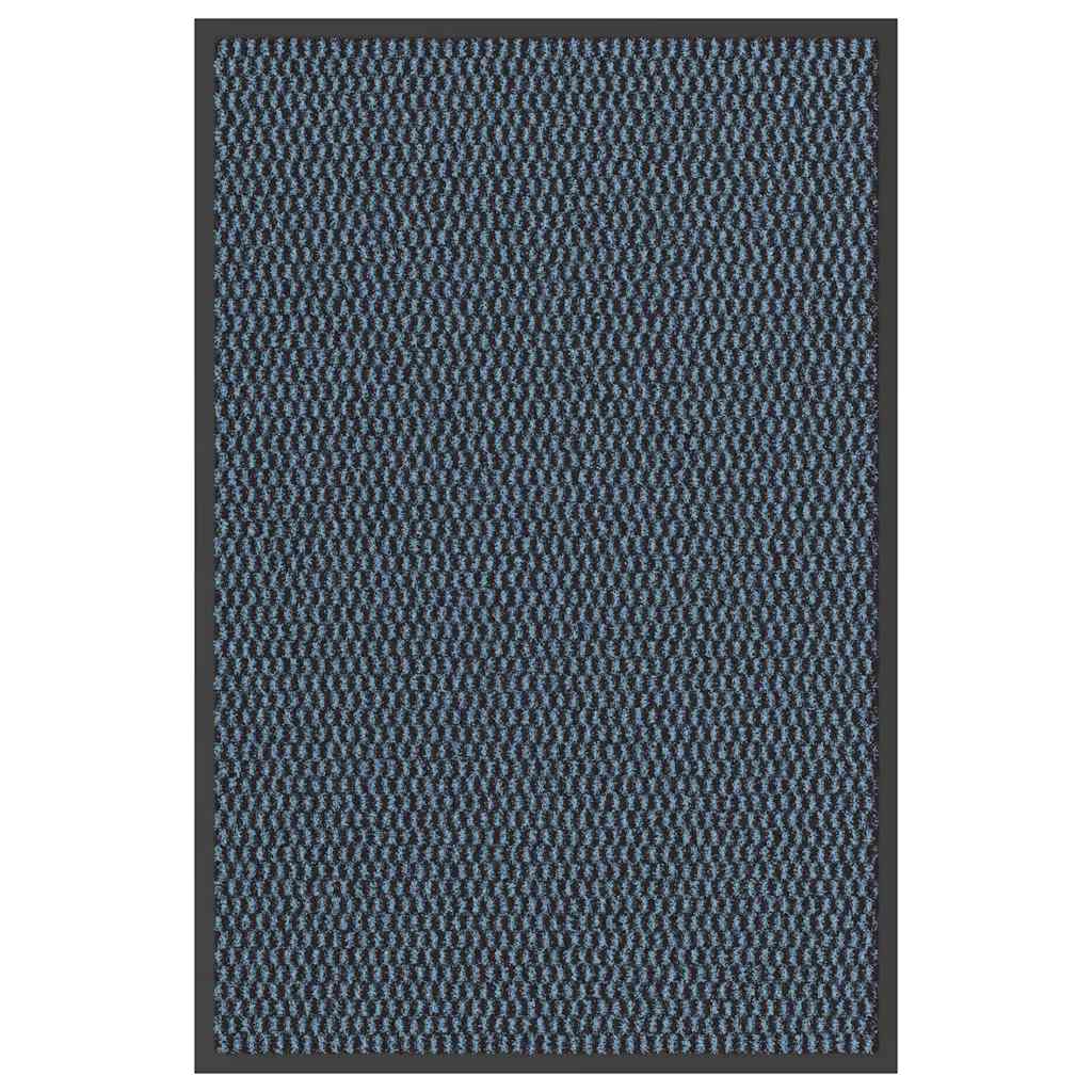 Deurmat 60x90 cm blauw is nu te koop bij PeponiXL, paradijselijk wonen!
