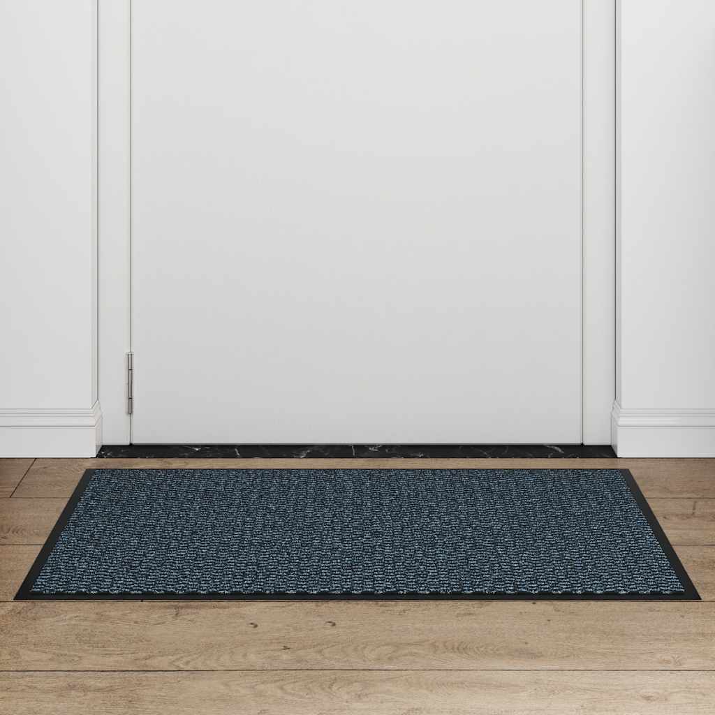 Deurmat 60x90 cm blauw is nu te koop bij PeponiXL, paradijselijk wonen!