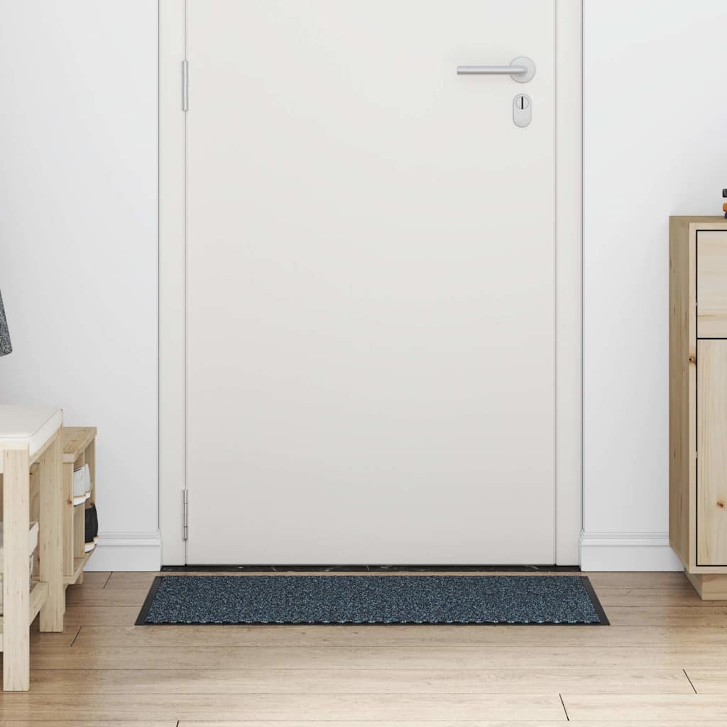 Deurmat 60x90 cm blauw is nu te koop bij PeponiXL, paradijselijk wonen!
