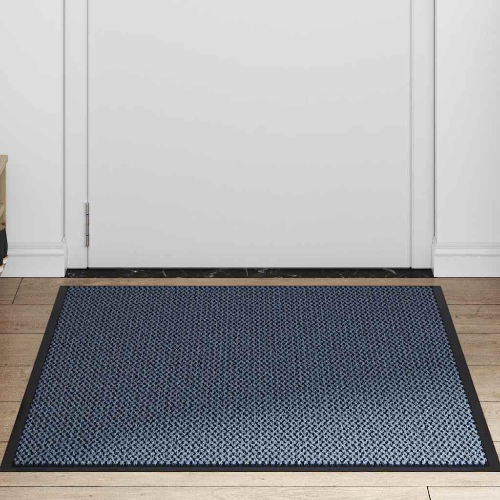 Deurmat 80x120 cm blauw is nu te koop bij PeponiXL, paradijselijk wonen!