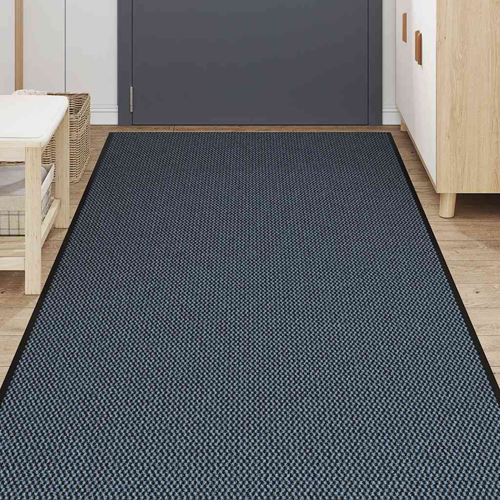Deurmat 115x500 cm blauw is nu te koop bij PeponiXL, paradijselijk wonen!