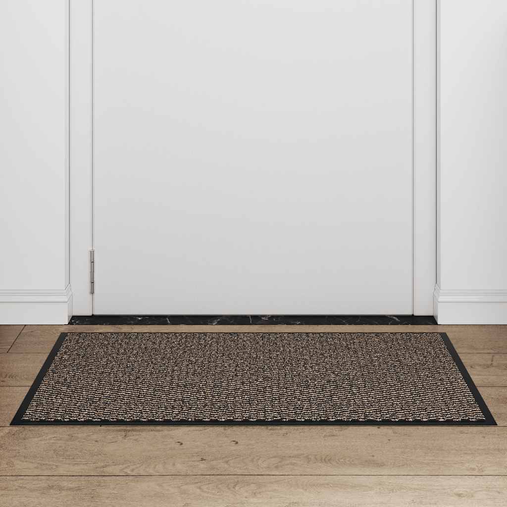 Deurmat 60x90 cm bruin is nu te koop bij PeponiXL, paradijselijk wonen!