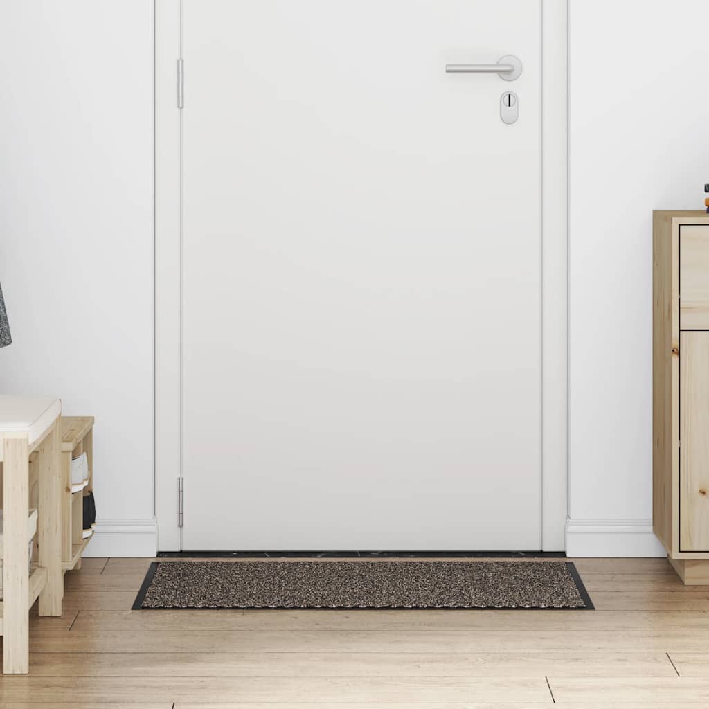 Deurmat 60x90 cm bruin is nu te koop bij PeponiXL, paradijselijk wonen!