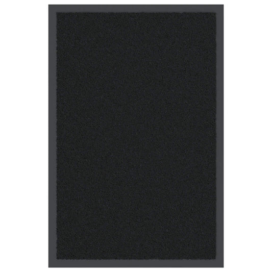 Deurmat 40x60 cm zwart is nu te koop bij PeponiXL, paradijselijk wonen!