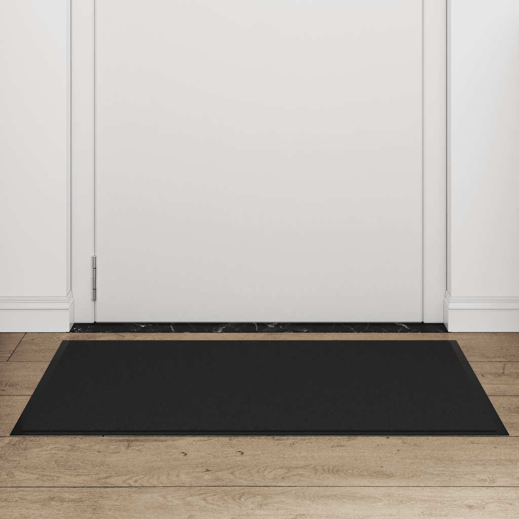 Deurmat 60x90 cm zwart is nu te koop bij PeponiXL, paradijselijk wonen!