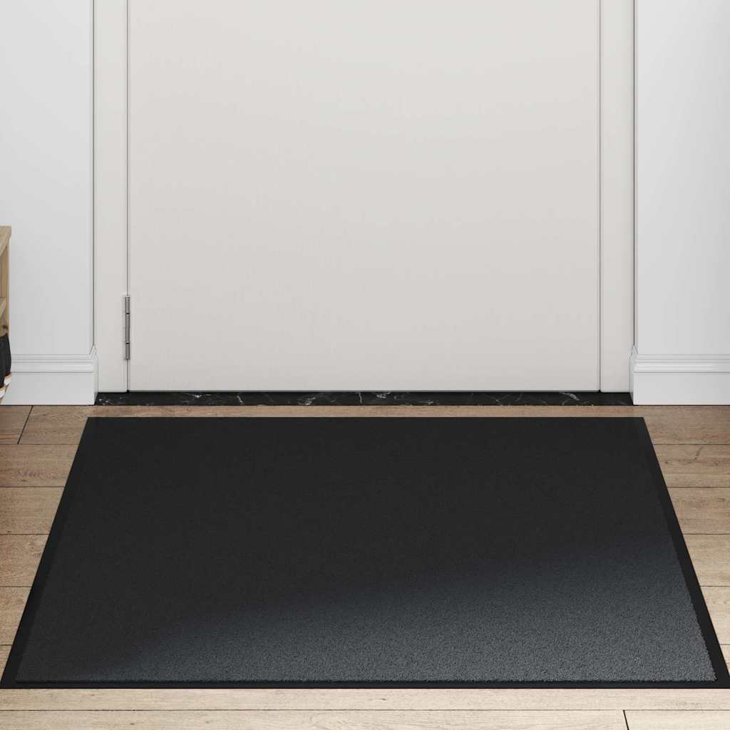 Deurmat 90x150 cm zwart is nu te koop bij PeponiXL, paradijselijk wonen!