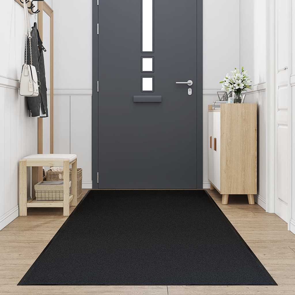 Deurmat 115x500 cm zwart is nu te koop bij PeponiXL, paradijselijk wonen!