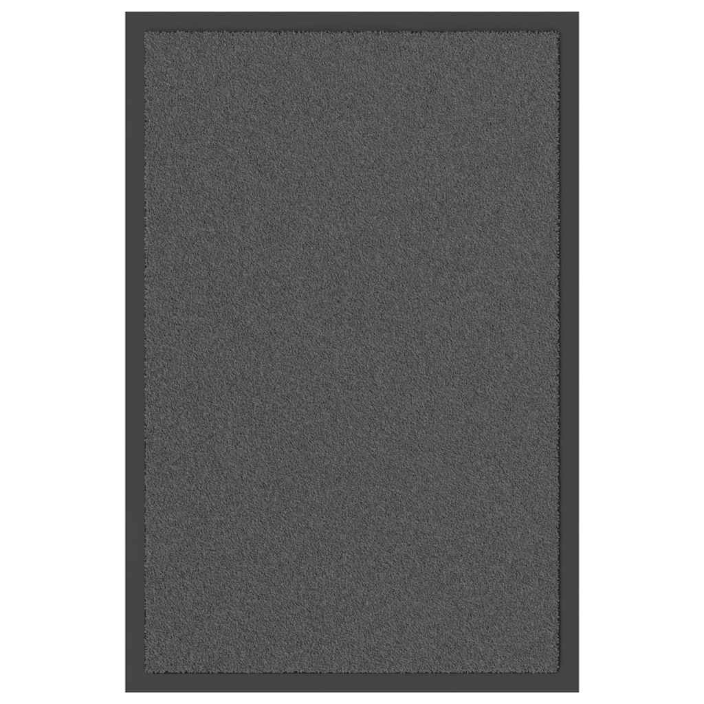 Deurmat 40x60 cm antracietkleurig is nu te koop bij PeponiXL, paradijselijk wonen!