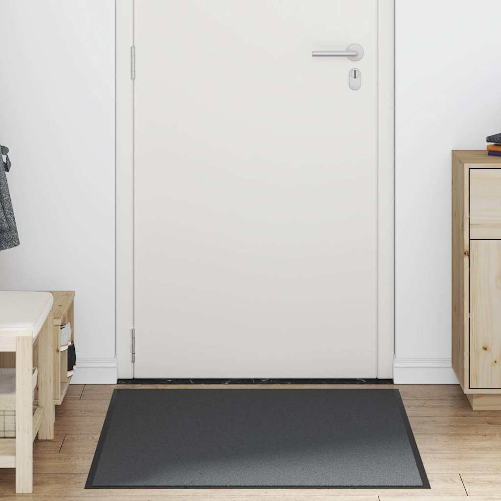 Deurmat 80x120 cm antracietkleurig is nu te koop bij PeponiXL, paradijselijk wonen!