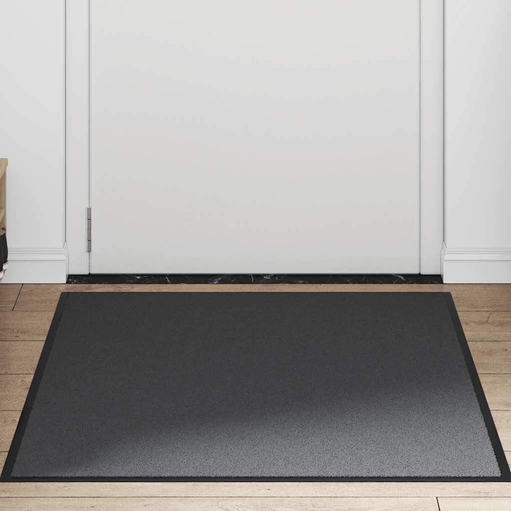 Deurmat 90x150 cm antracietkleurig is nu te koop bij PeponiXL, paradijselijk wonen!