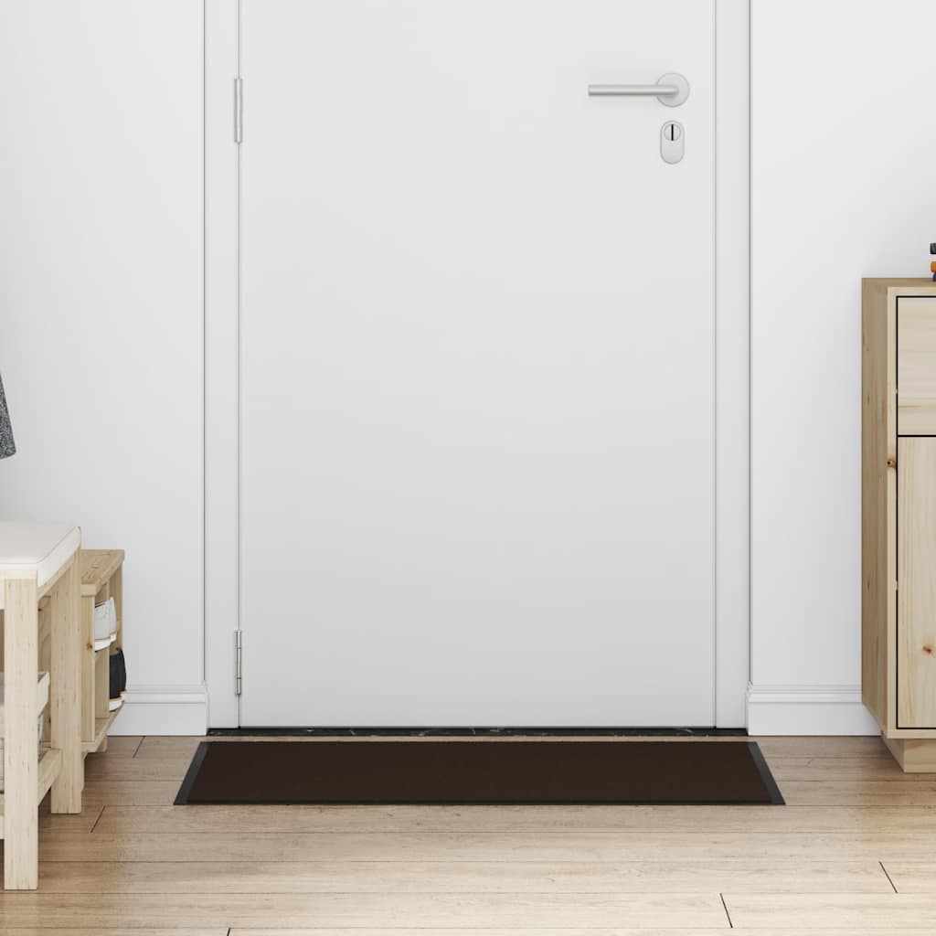 Deurmat 60x90 cm bruin is nu te koop bij PeponiXL, paradijselijk wonen!