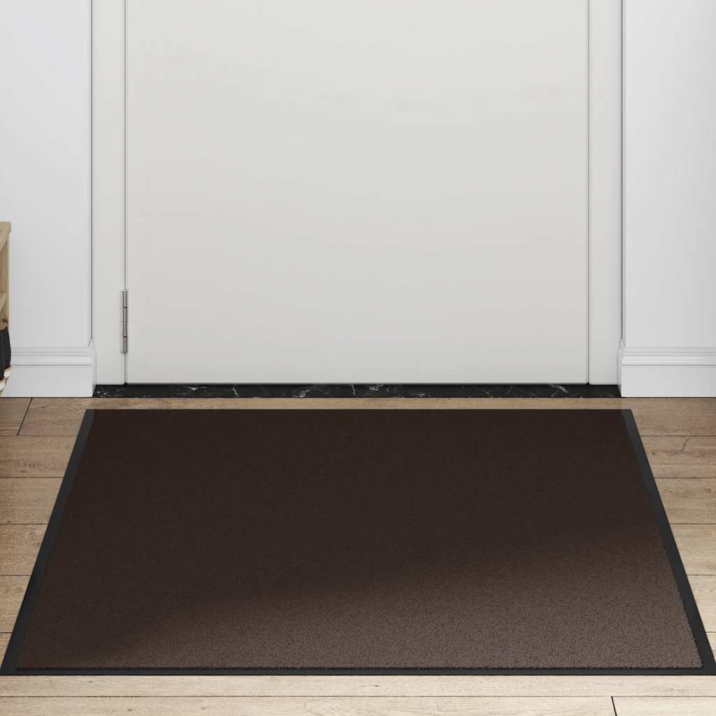Deurmat 80x120 cm bruin is nu te koop bij PeponiXL, paradijselijk wonen!