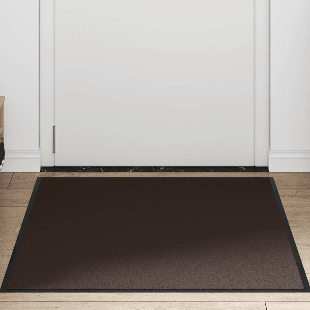 Deurmat 90x120 cm bruin is nu te koop bij PeponiXL, paradijselijk wonen!