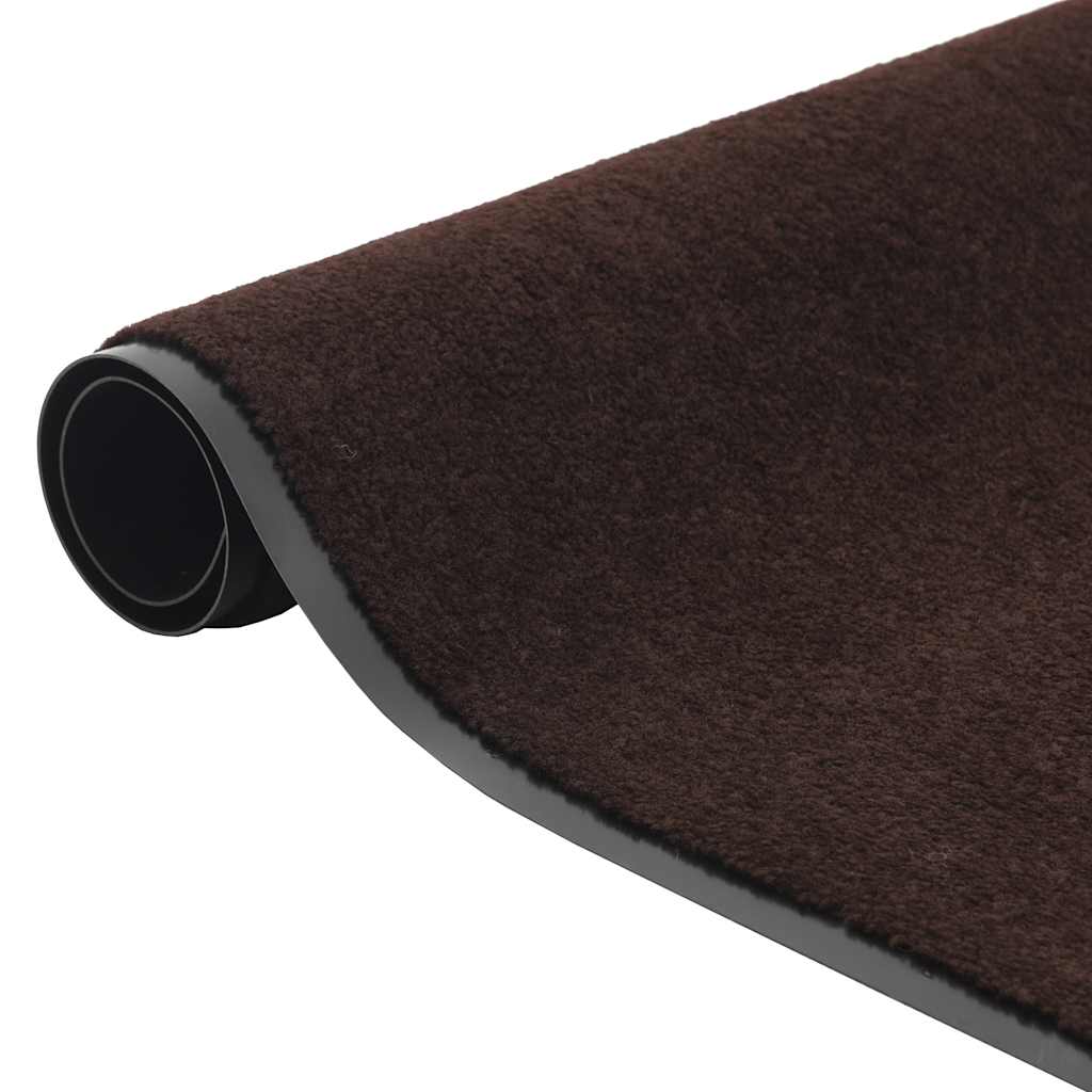 Deurmat 90x120 cm bruin is nu te koop bij PeponiXL, paradijselijk wonen!