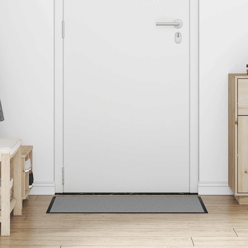 Deurmat 60x90 cm grijs is nu te koop bij PeponiXL, paradijselijk wonen!