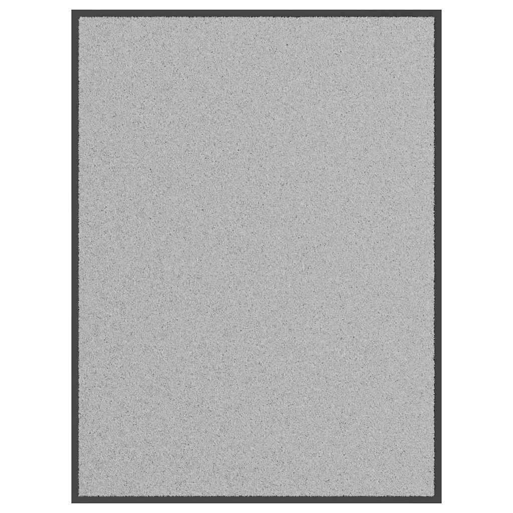 Deurmat 90x120 cm grijs is nu te koop bij PeponiXL, paradijselijk wonen!